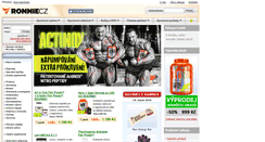 Desktop Screenshot of obchod.ronnie.cz