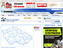 Tablet Screenshot of kamzasportem.ronnie.cz